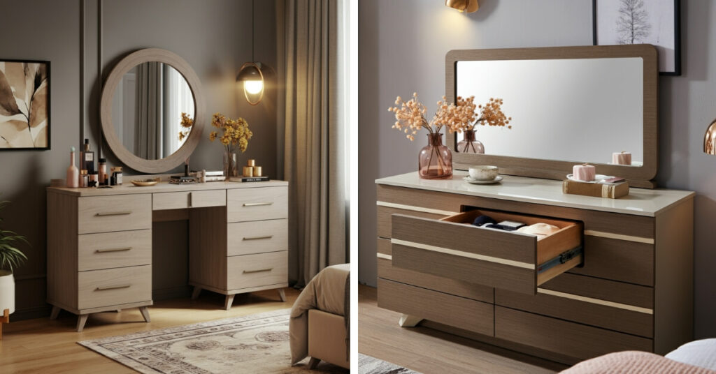 Dresser with Mirror