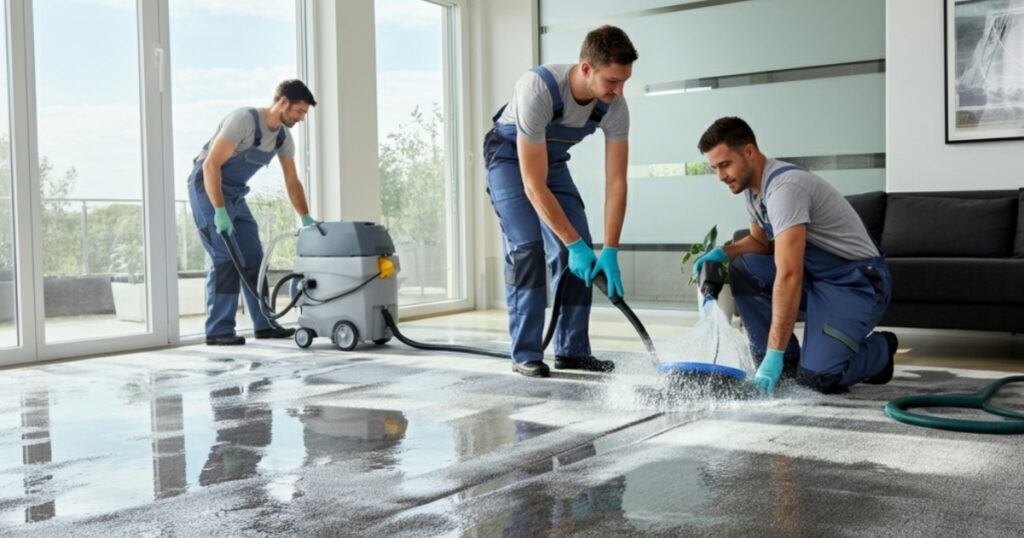 Carpet Flood Water Removal & Drying (Step-by-Step Guide)